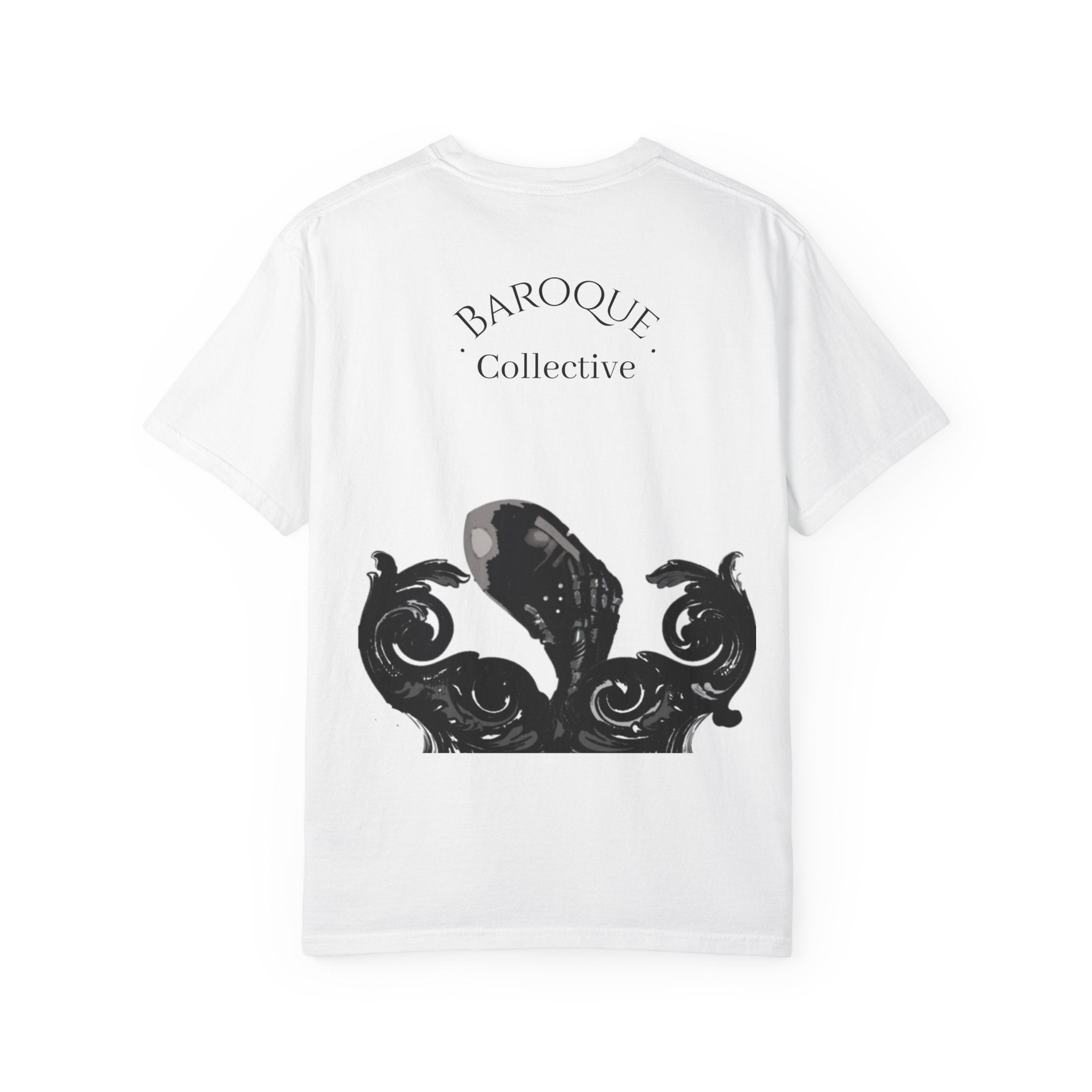 Baroque Floral Frame T-Shirt — Baroque Collective Graphic Tee