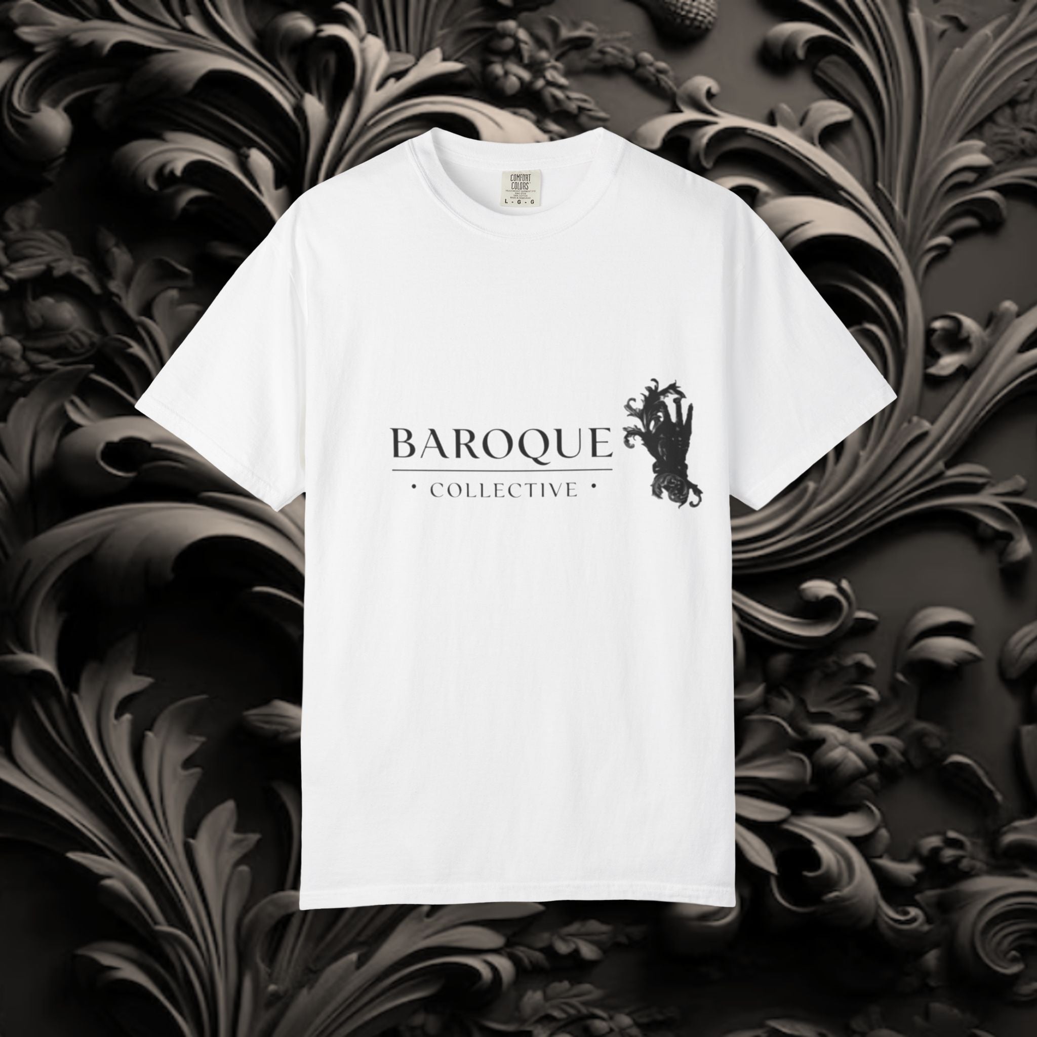 Baroque Collective Graphic T-Shirt — Baroque Crest & Horseman Art Tee