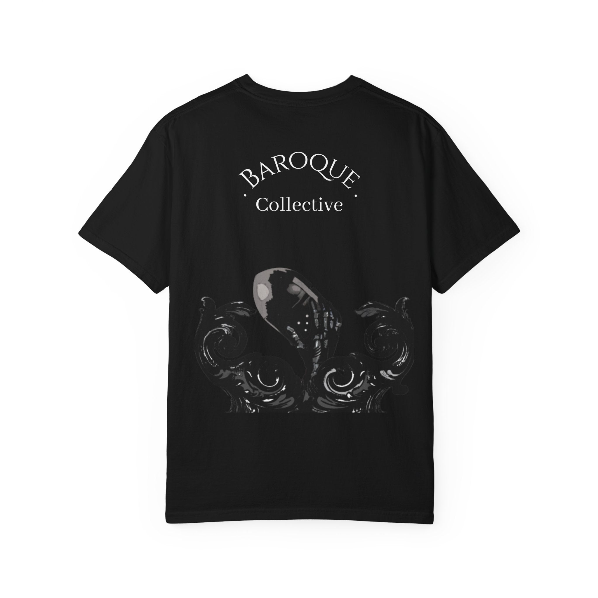Baroque Floral Frame T-Shirt — Baroque Collective Graphic Tee