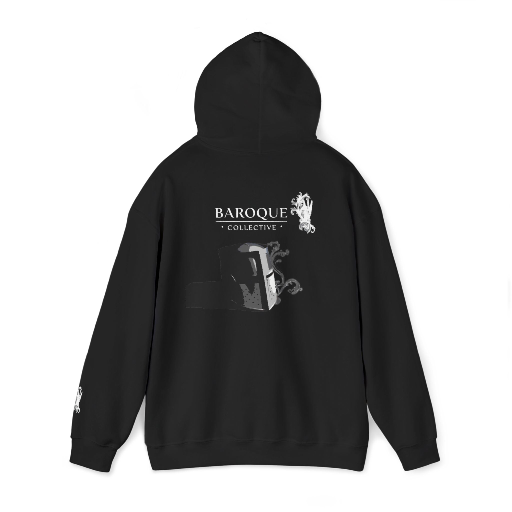 Baroque Collective Hoodie — Vintage Baroque Logo Pullover
