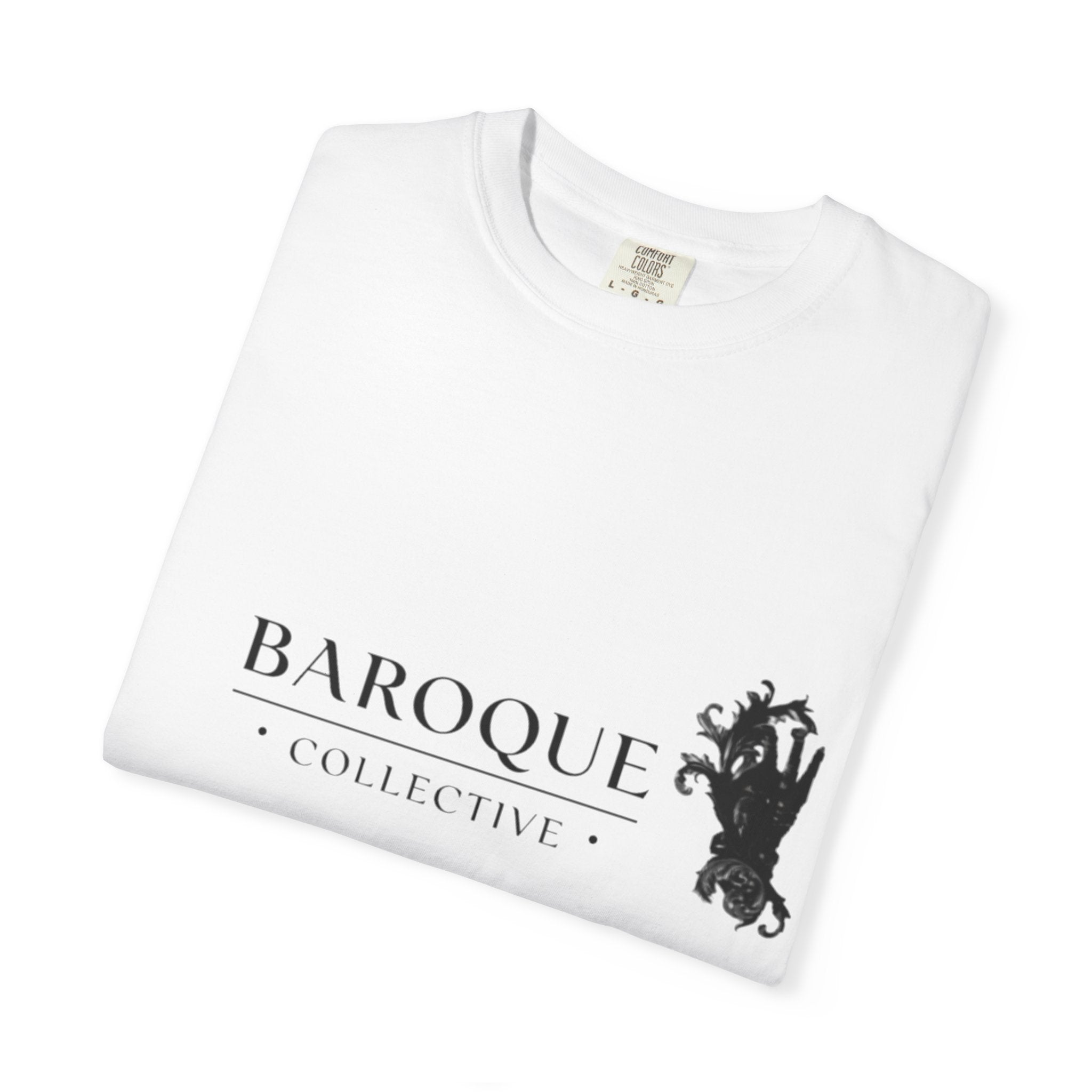 Baroque Collective Graphic T-Shirt — Baroque Crest & Horseman Art Tee