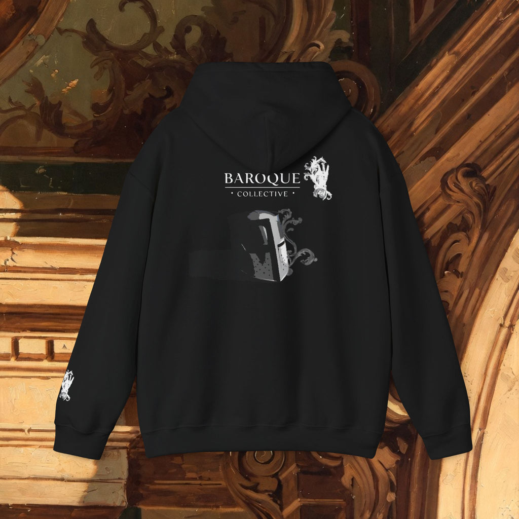 Baroque Collective Hoodie — Vintage Baroque Logo Pullover