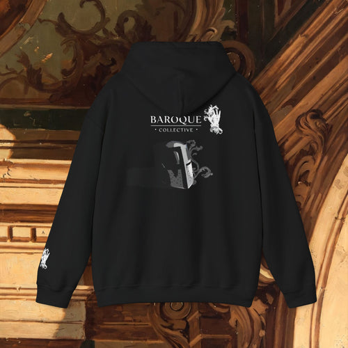 Baroque Collective Hoodie — Vintage Baroque Logo Pullover