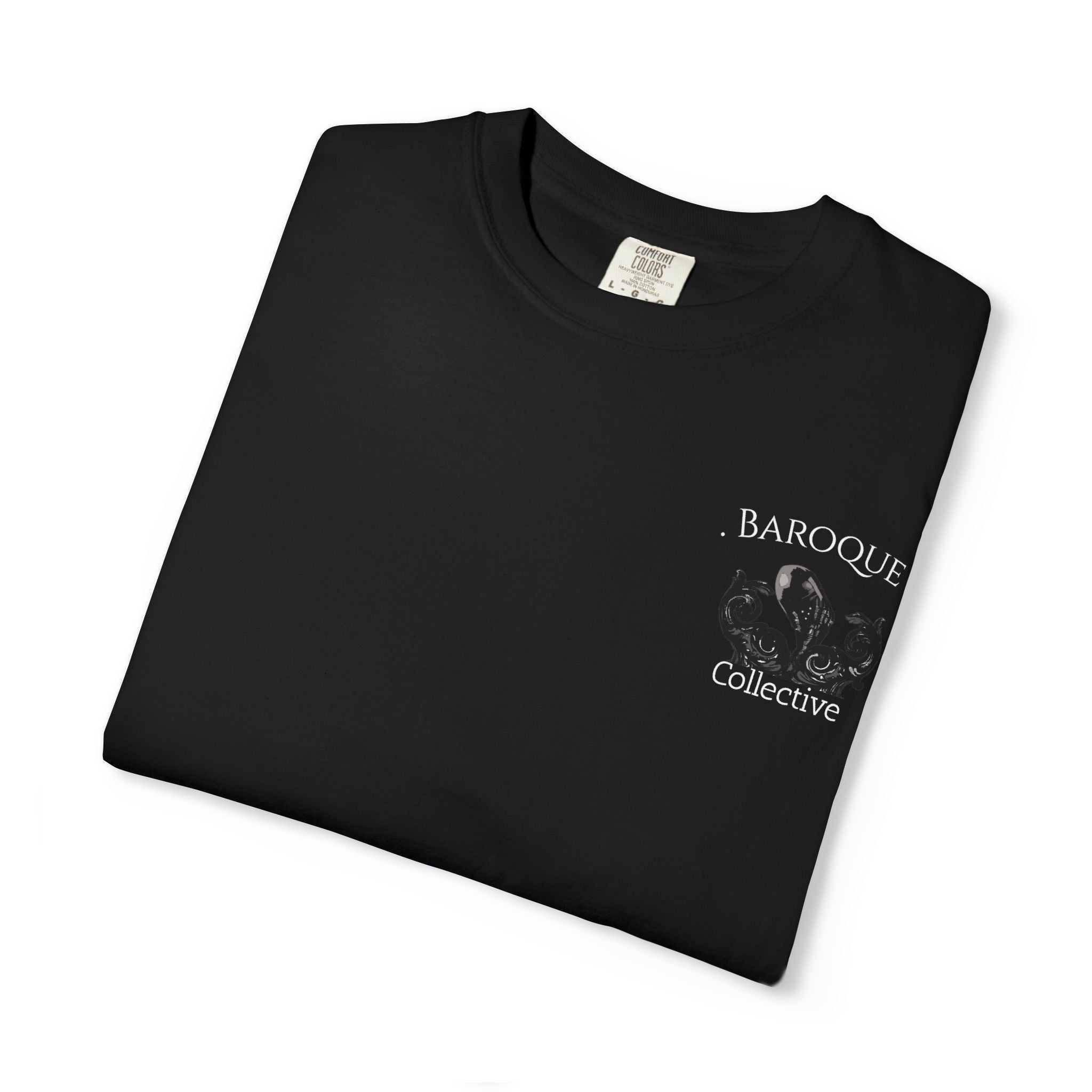 Baroque Floral Frame T-Shirt — Baroque Collective Graphic Tee